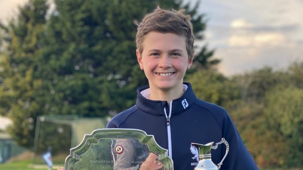 Eddie Wade wins Bedfordshire Schools Scratch Championship